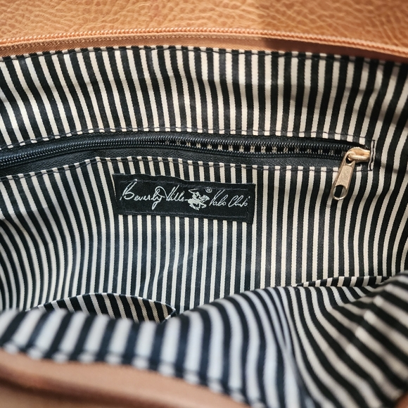 Beverly Hills Polo Club Purse | Brown / Coffee Brown | Medium Size - Picture 5 of 5